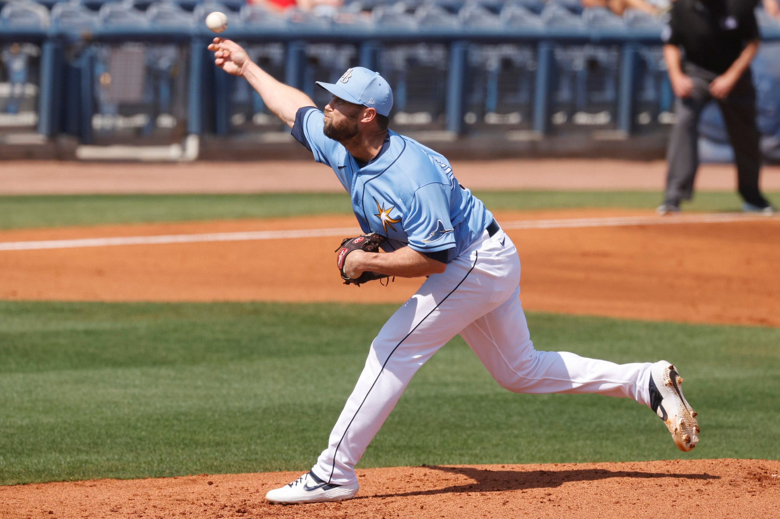 MLB: Los Angeles Angels acquire Hunter Strickland from Tampa Bay Rays