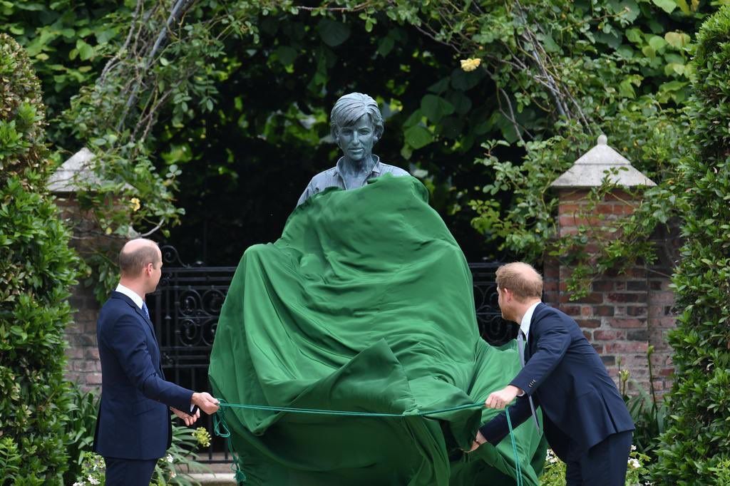 Princess Diana’s statue unveiling event fails to reconcile William and Harry