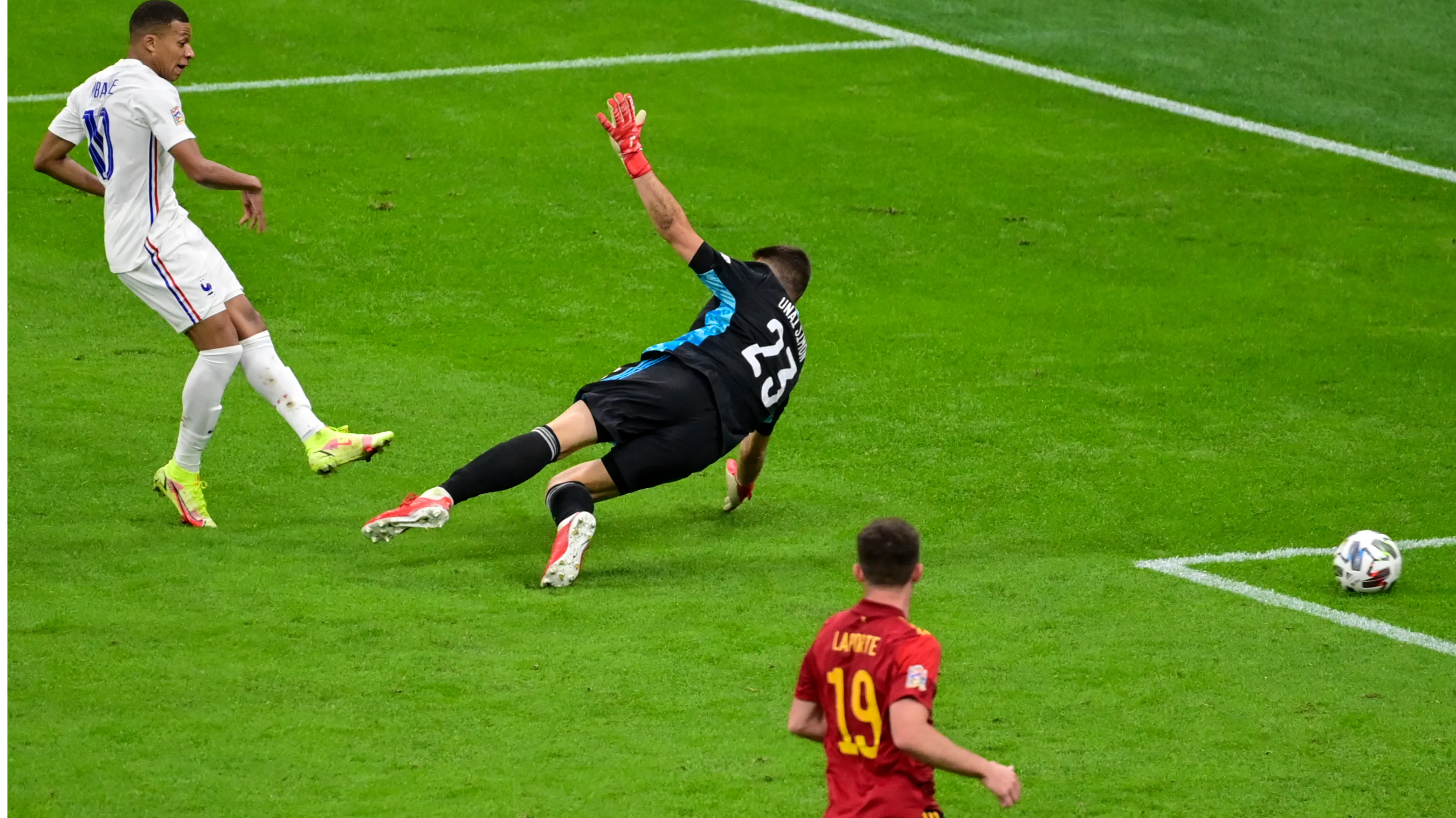 Nations League final: Kylian Mbappe’s winner vs Spain sparks offside debate