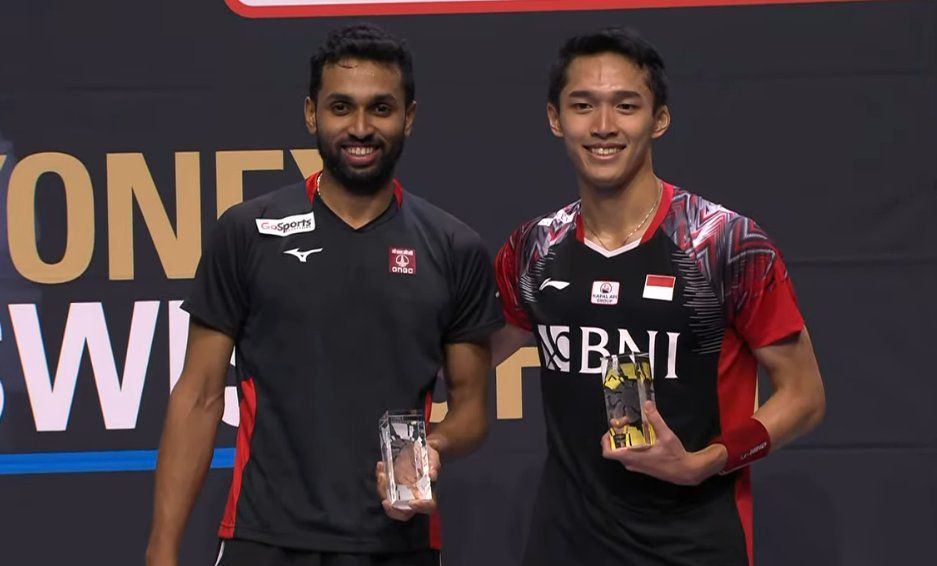 Swiss Open: HS Prannoy goes down to Jonatan Christie in the mens singles final