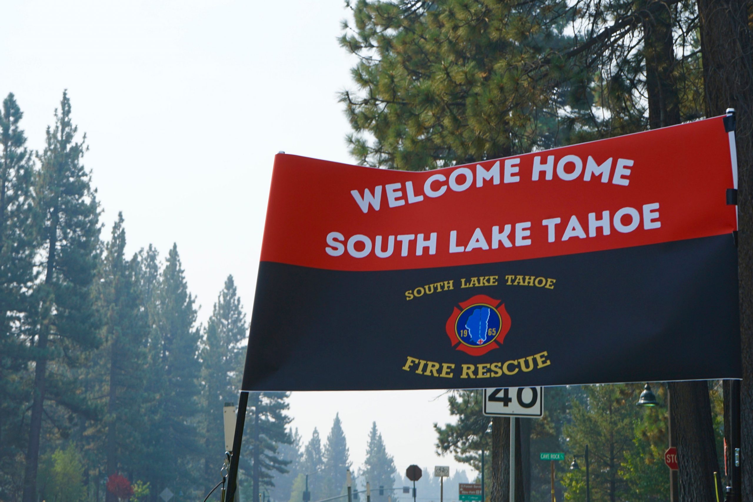 South Lake Tahoe residents return to their homes as Caldor Fire simmers