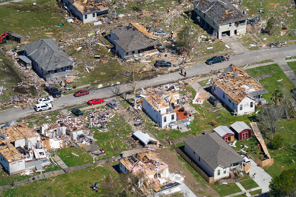 Louisiana National Guard deployed after tornadoes batter New Orleans
