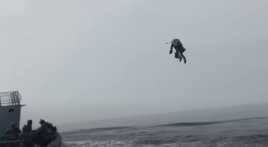 Watch: The testing of ‘Iron Man’ jet suit by British Royal Navy