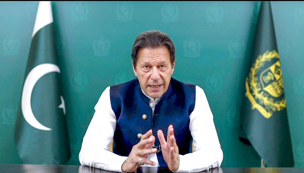 In UN speech, Imran Khan says unfair to blame Pakistan for Afghan crisis