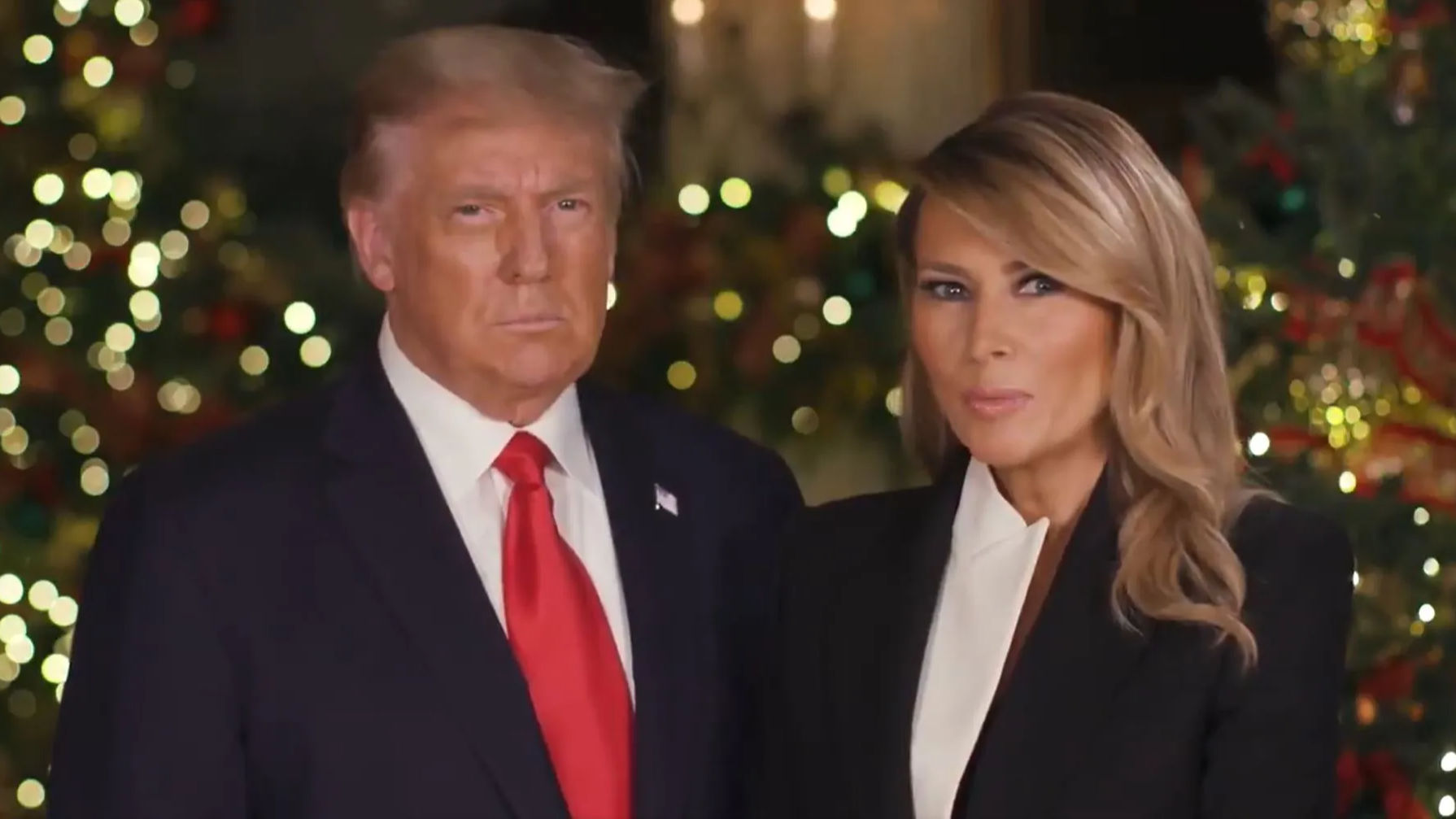 President Trump and First Lady wish Americans ‘Merry Christmas’