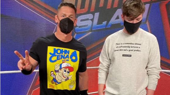 No one can see YouTuber MrBeast’s picture with WWE star John Cena. Here’s why