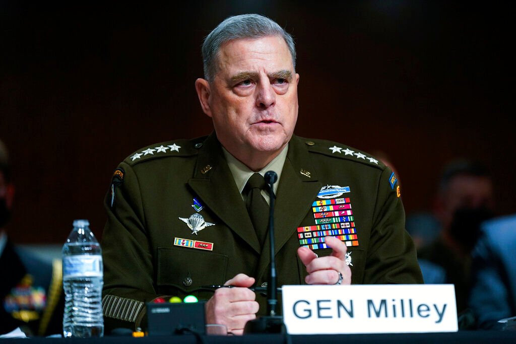 General Milley says he was certain of Trump’s plan to not ‘attack the Chinese’