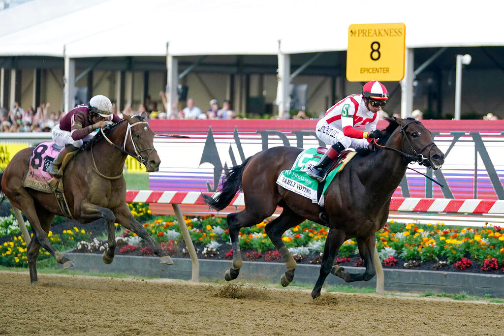 Epicenter 1st horse in a decade to be Kentucky Derby, Preakness runner-up