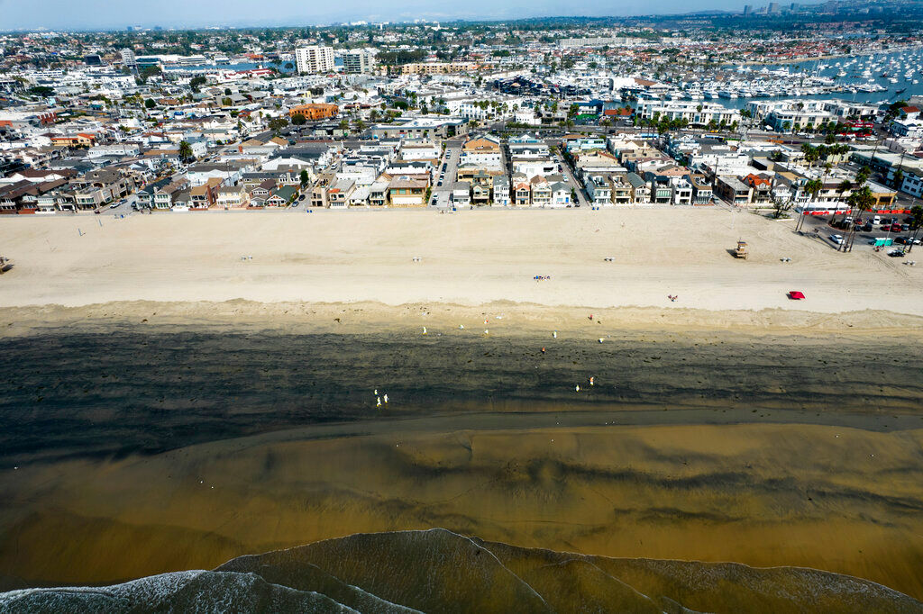 Oil begins to disperse off California’s coast days after spill