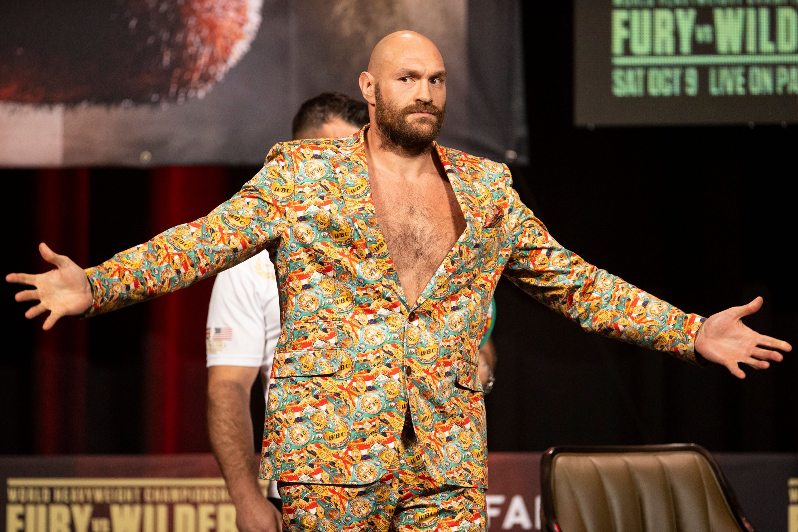 Tyson Fury says Dillian Whyte’s no-show ahead of title fight is fear, terror