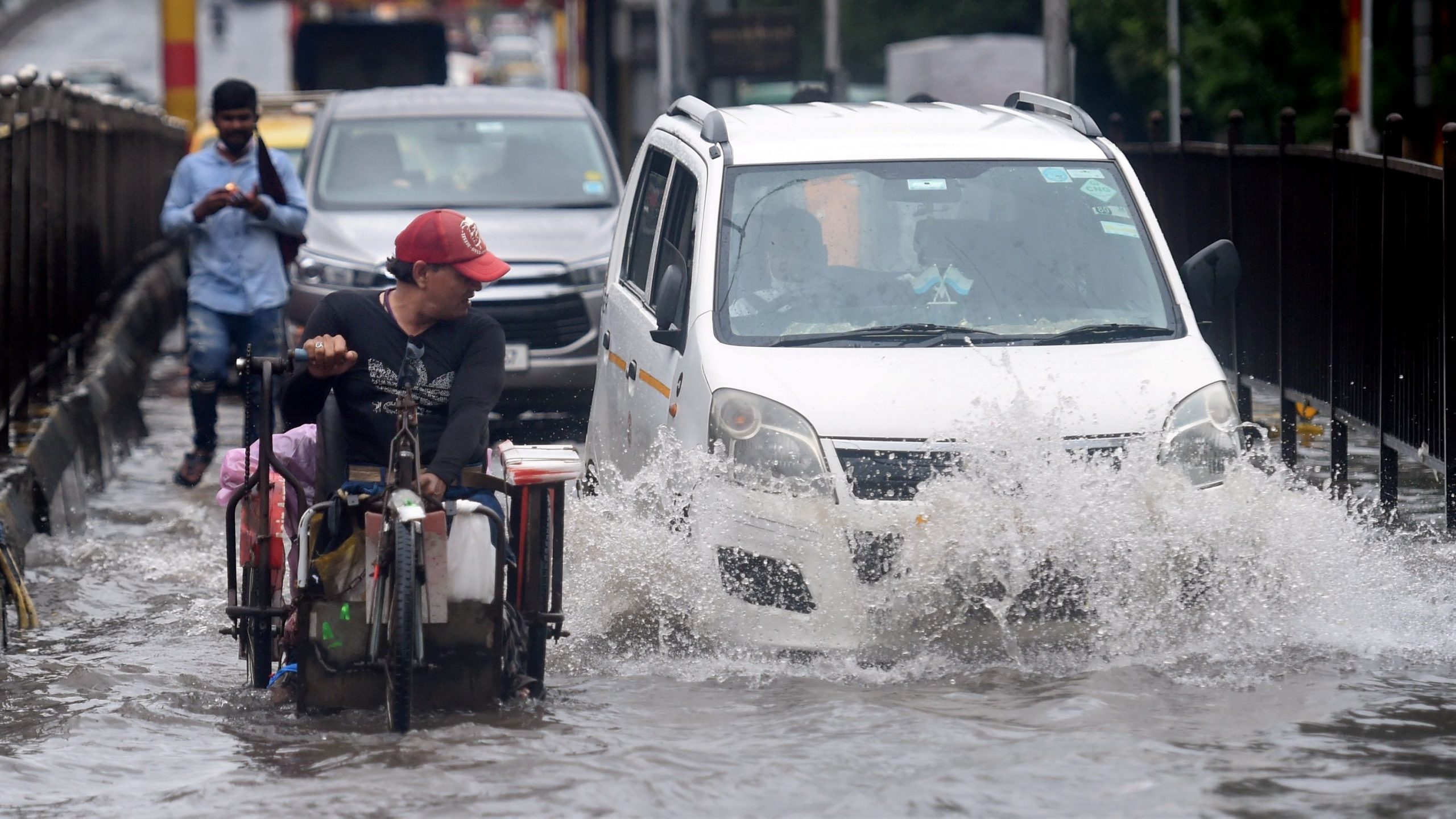 Mumbai waterlogged as city sees second highest 24-hr rain in a decade. Watch