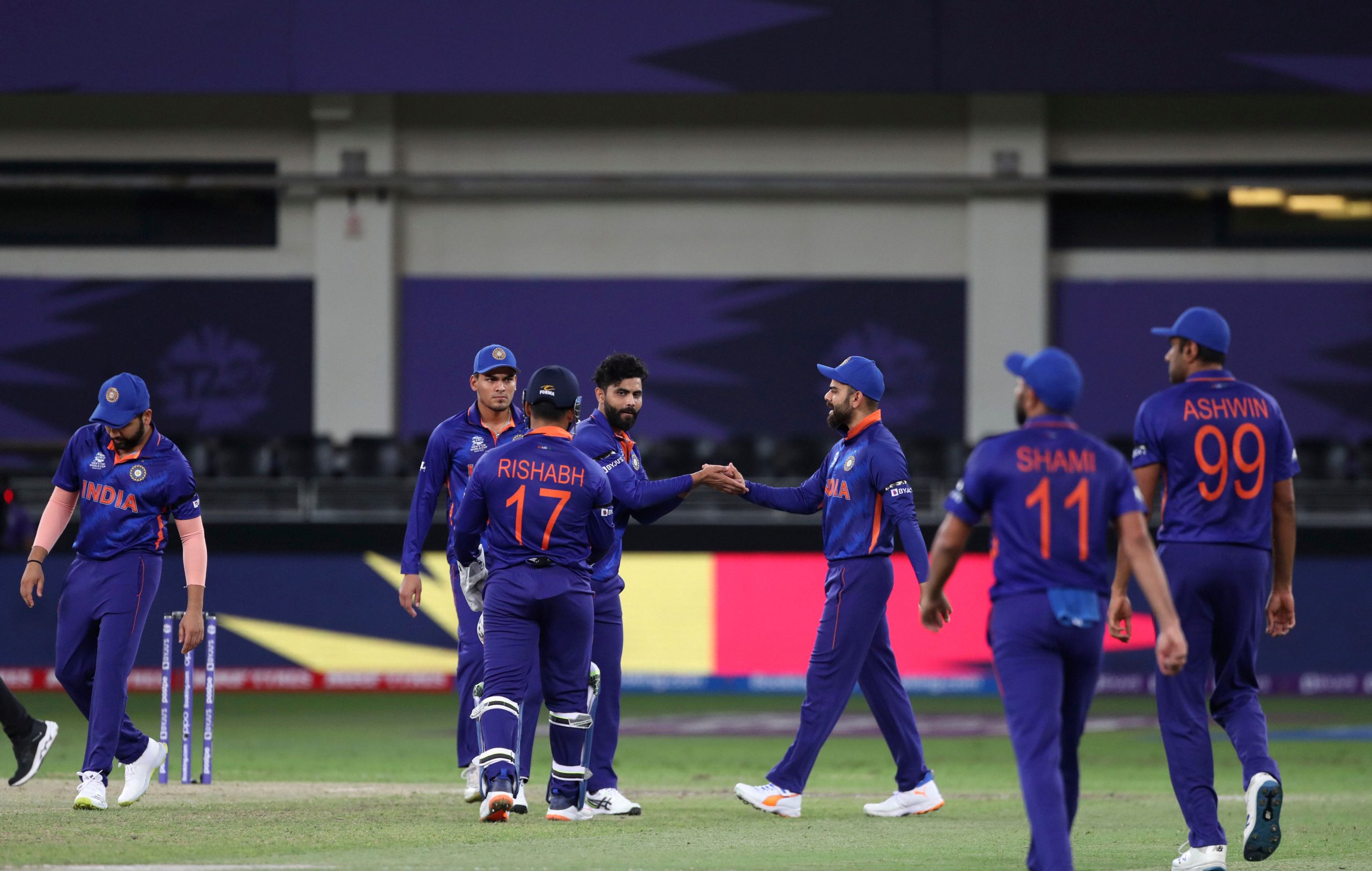 India finish T20 World Cup on a high, thrash Namibia
