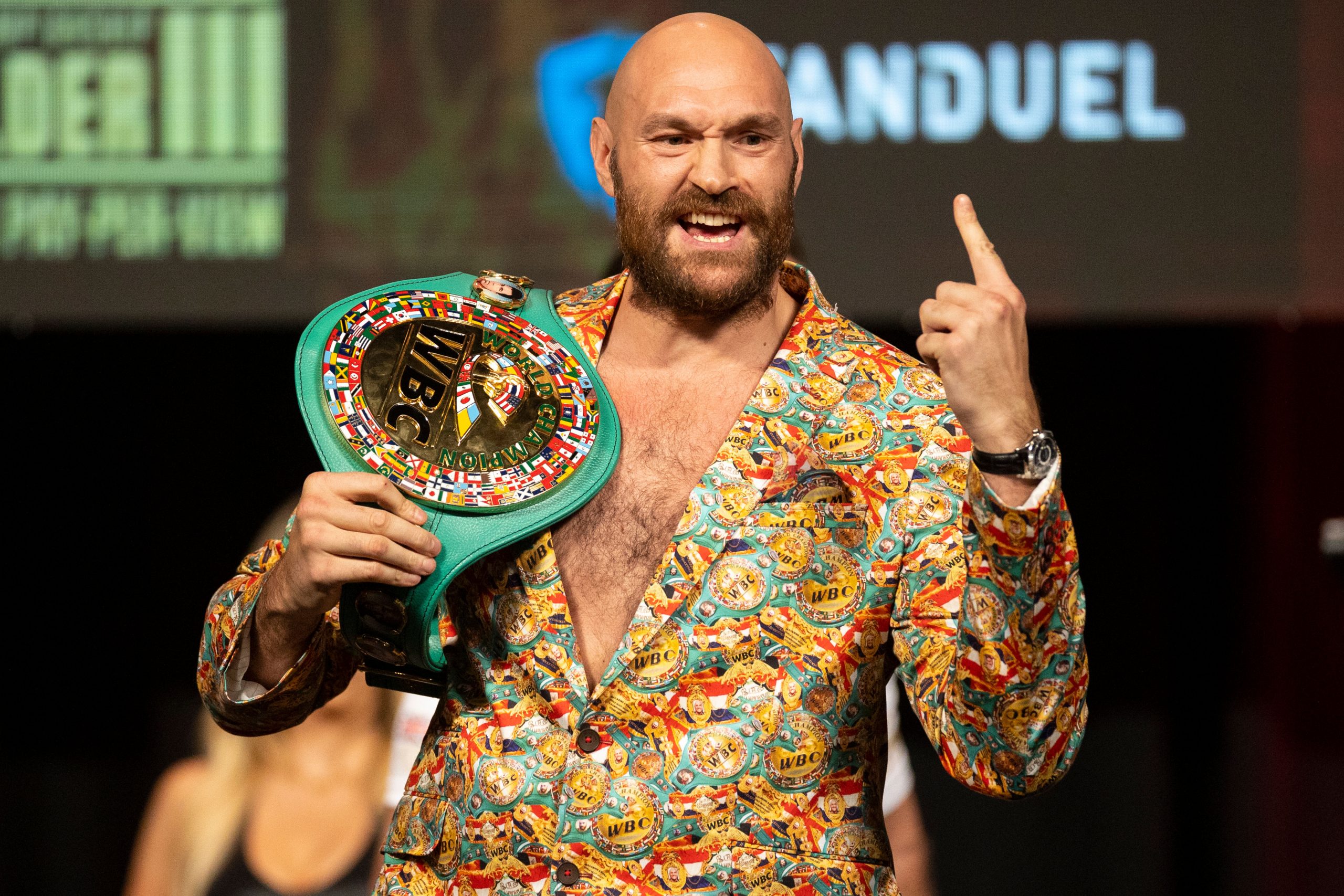 Tyson Fury, the Boxing champ also known as ‘Gypsy King’