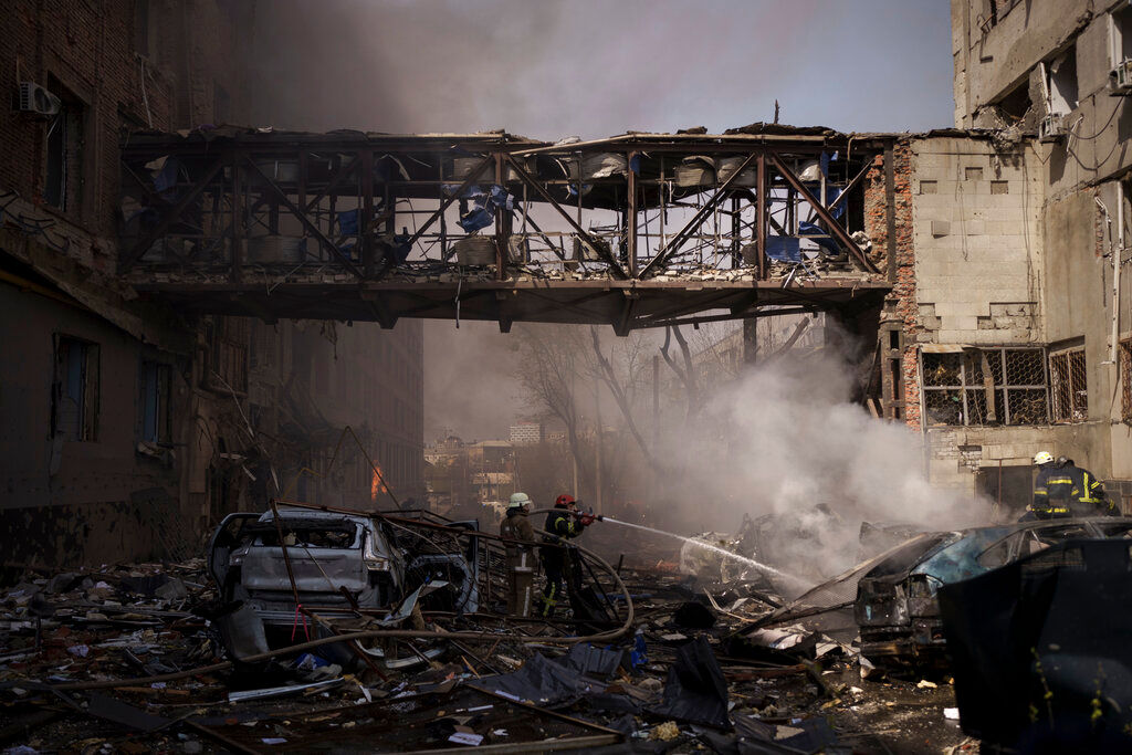 Russian missiles ‘destroys’ ammunitions factory outside Kyiv: Kremlin