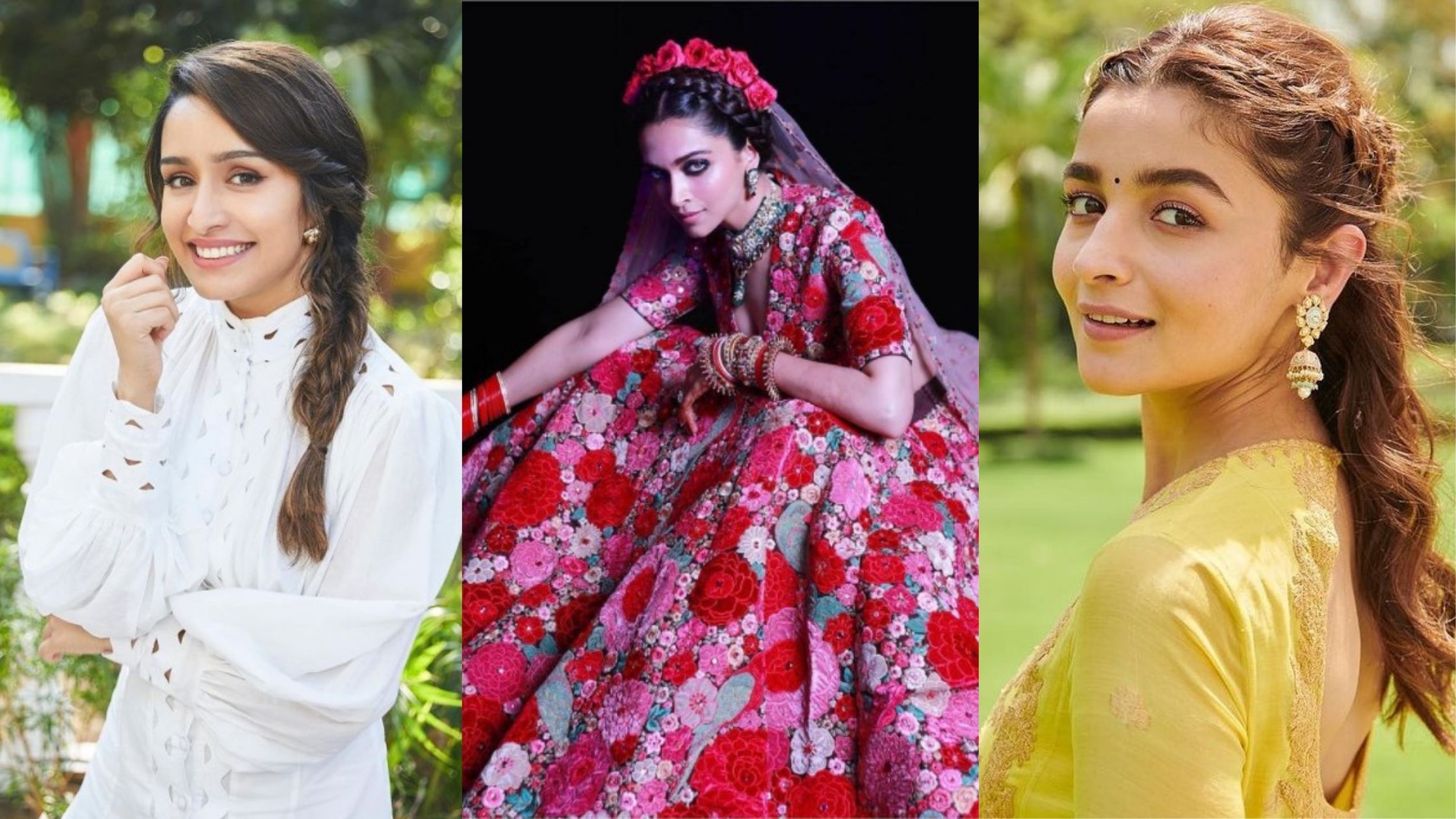 This wedding season, try these braid styles by Bollywood A-listers