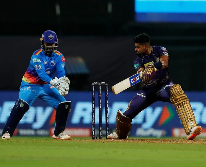 IPL 2022: Skipper Iyer holds fort as DC bowlers maul KKR top-order