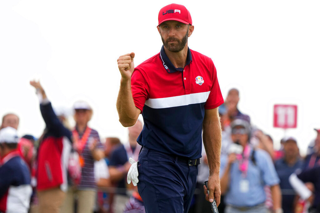 Ryder Cup: USA’s Dustin Johnson goes 5 for 5, first American to do so since 1979