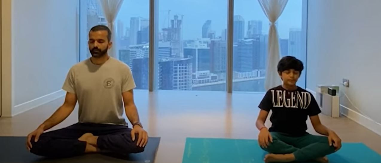 Indian boy becomes world’s youngest yoga instructor at 9