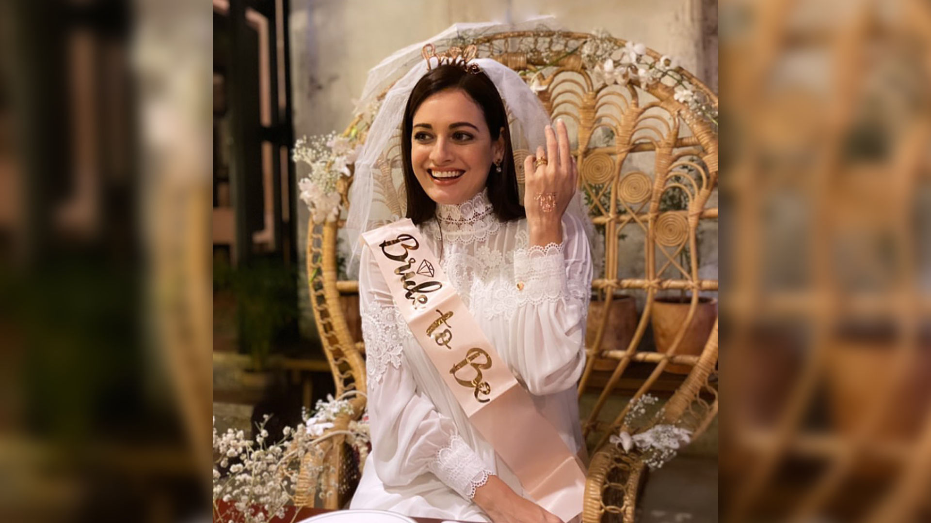 Here comes the ravishing bride: Dia Mirza flaunts her mehendi with a lovable message