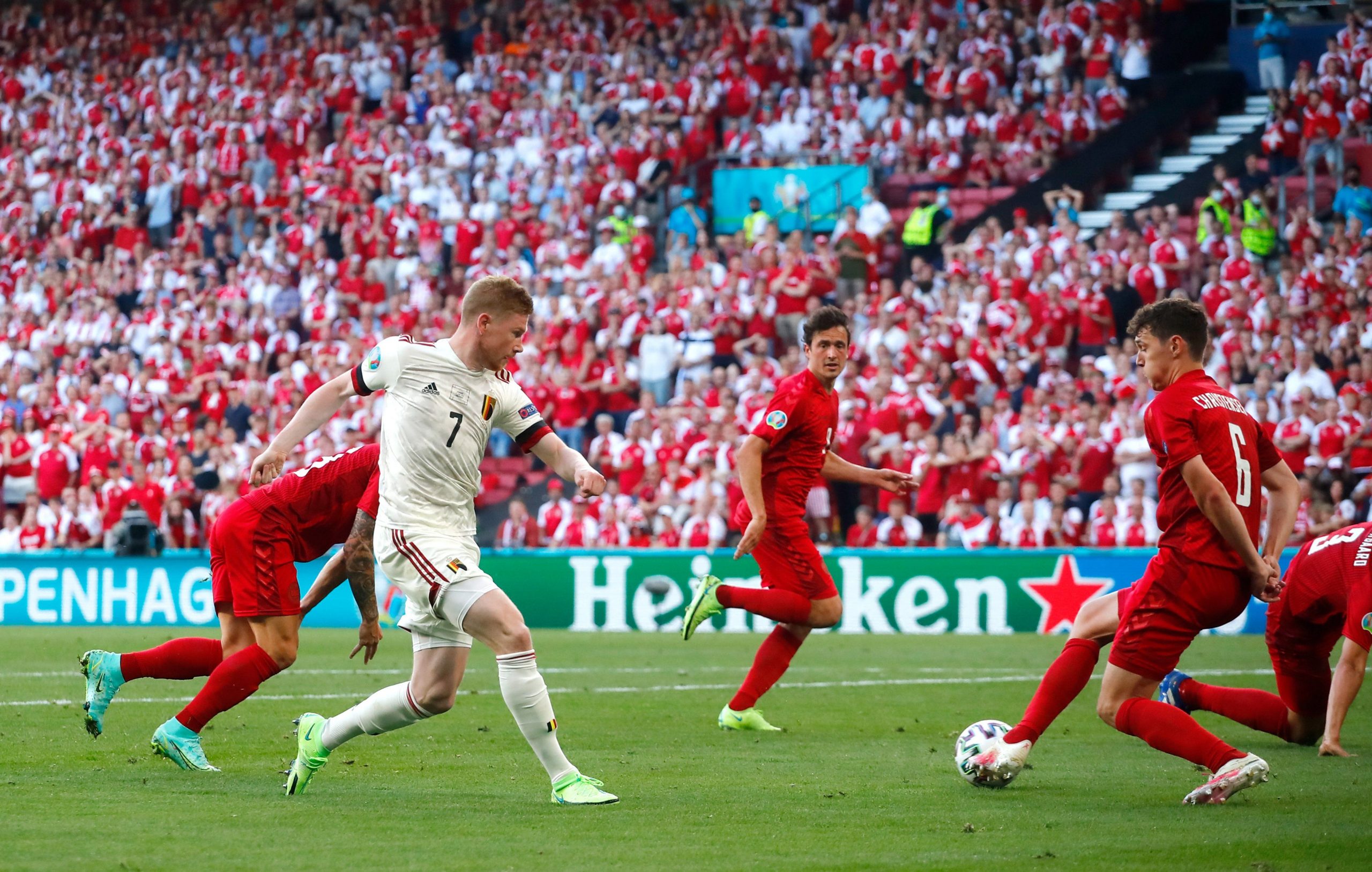 EURO 2020: Kevin De Bruyne on the mark as Belgium secure Round of 16 spot