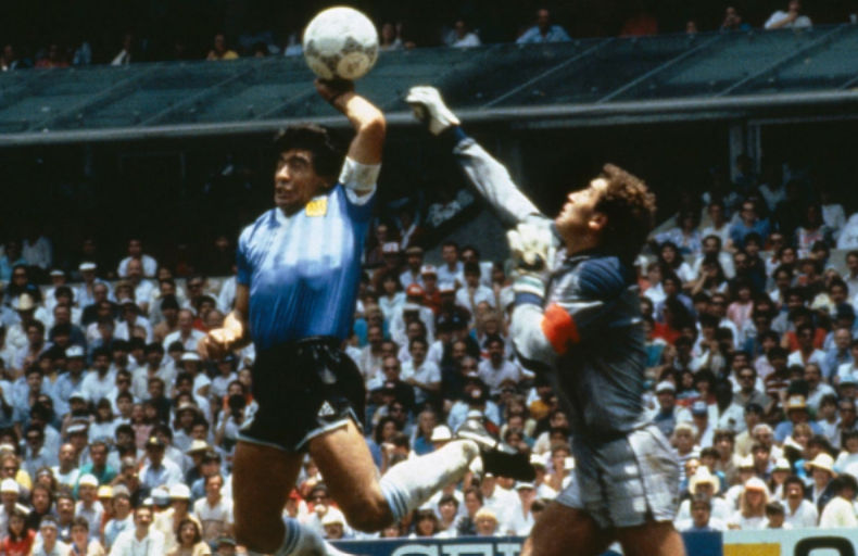 Diego Maradona’s daughter claims wrong ‘Hand of God’ jersey up for auction