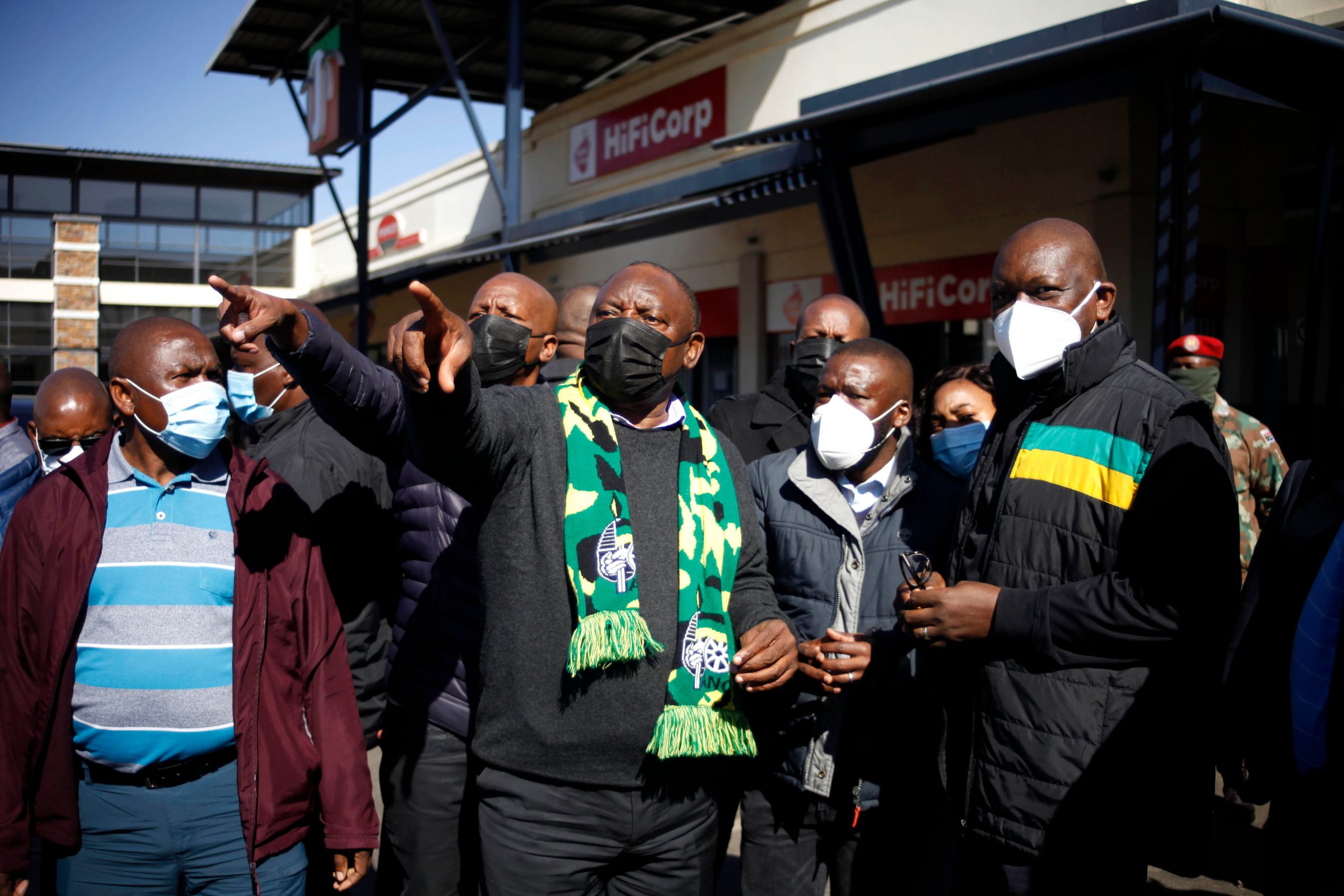 South Africa announces aid for citizens, businesses affected by riots
