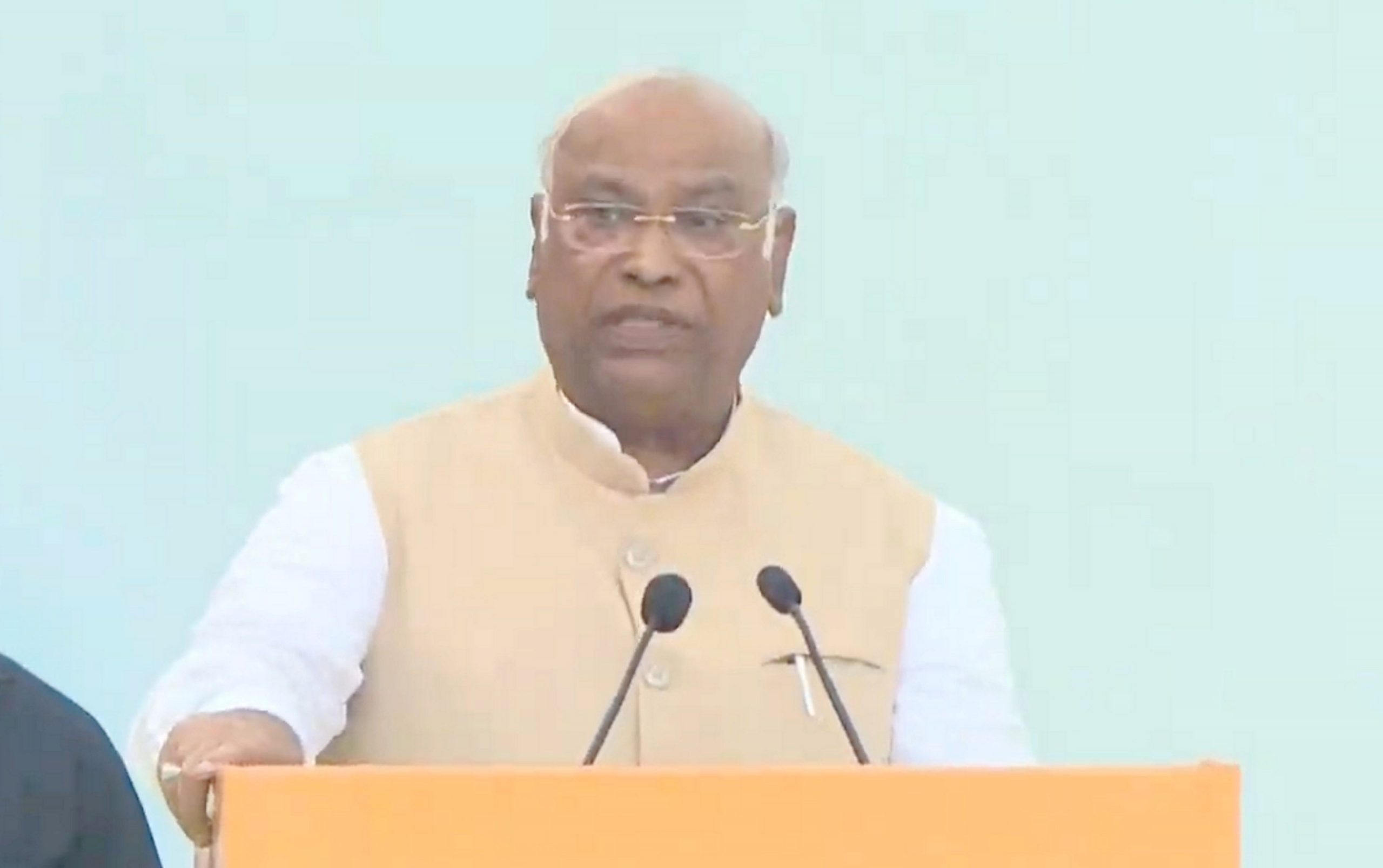 Congress will break system of lies and hatred, says Mallikarjun Kharge after formal takeover