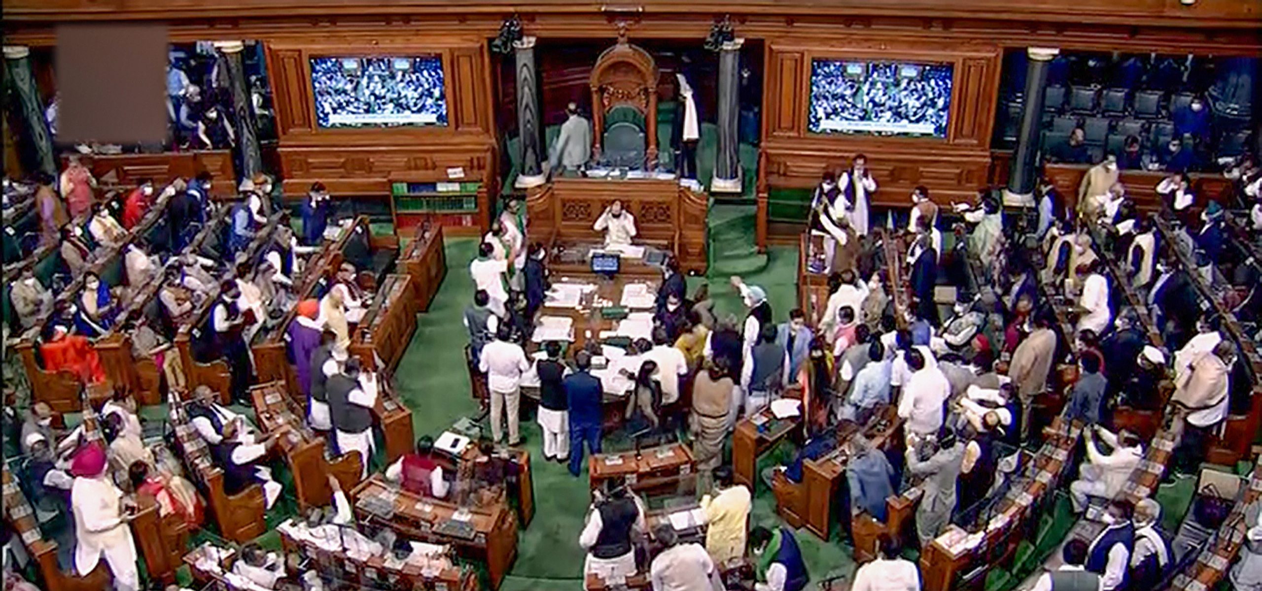 Explained: Why were Rajya Sabha MPs suspended from winter session?