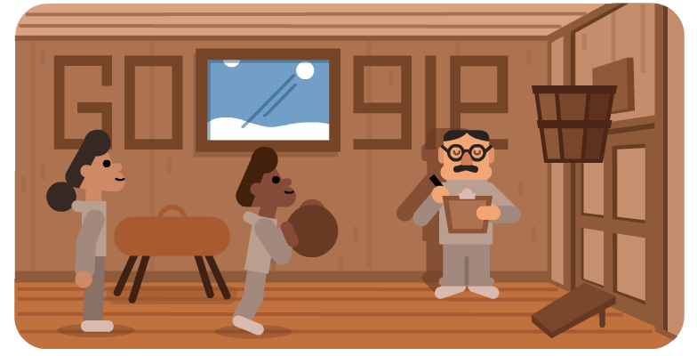 Google Doodle celebrates James Naismith, father of basketball