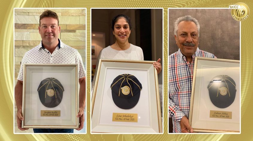 Cricket legends Jacques Kallis, Zaheer Abbas, Lisa Sthalekar inducted into ICC Hall of Fame