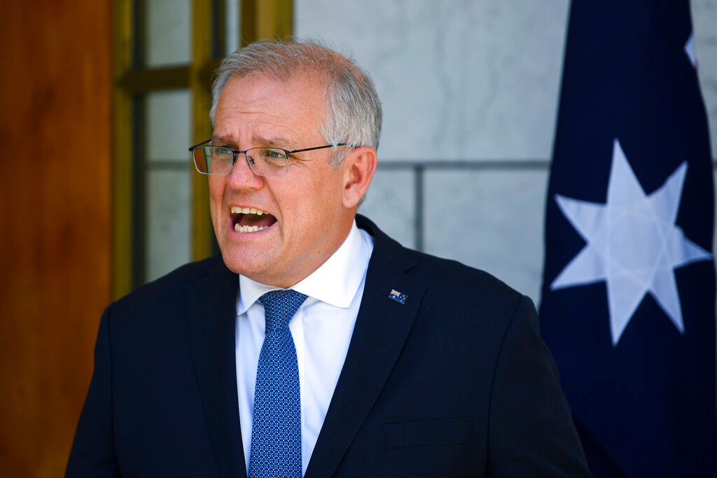 Australia PM Scott Morrison holds cabinet meeting amid record COVID surge