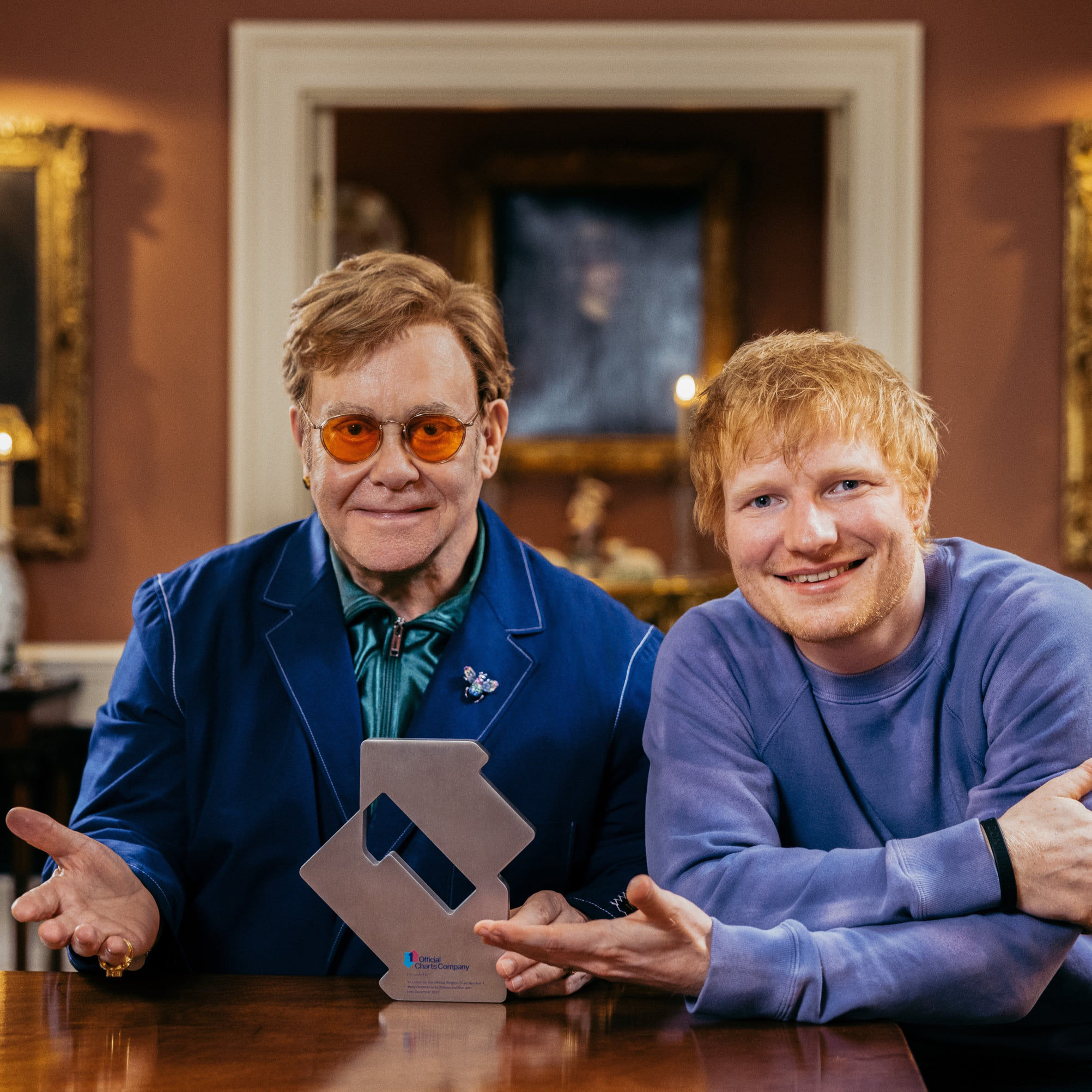 When Ed Sheeran nearly killed Elton John on the set of Merry Christmas