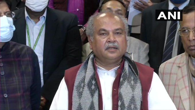 Govt proposal in farmers’ best interests but some ‘forces’ want protest to continue: Narendra Singh Tomar