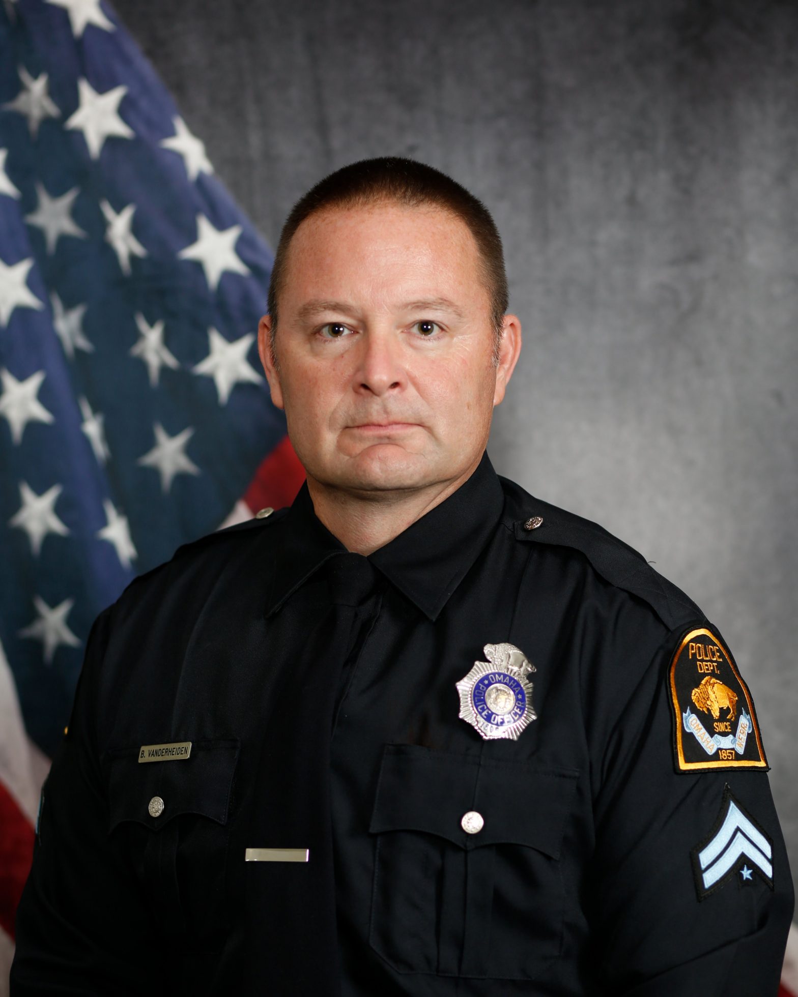 Who is Brian Vanderheiden, Omaha police officer who shot Target shooting suspect Joseph Jones?