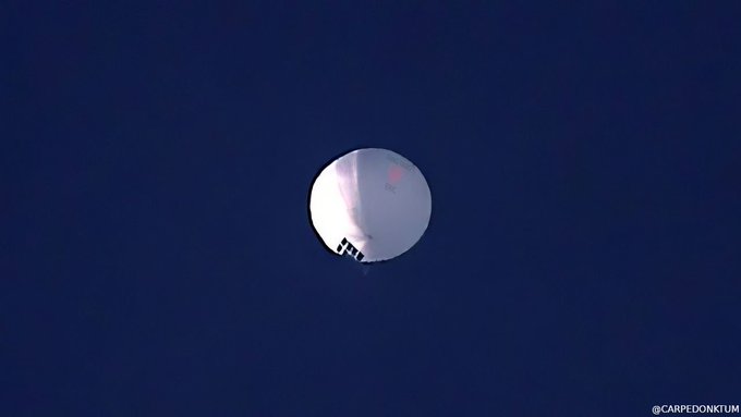 Where is the ‘Chinese spy balloon’ now? Height, altitude and path