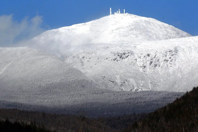 Mount Washington, New Hampshire summit weather record: Video shows wind chill at -110°, speed at +140mph