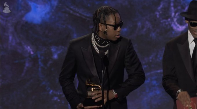 ATL Jacob accepts Future’s Grammy award, attends ceremony with mother Valencia Canady: Watch