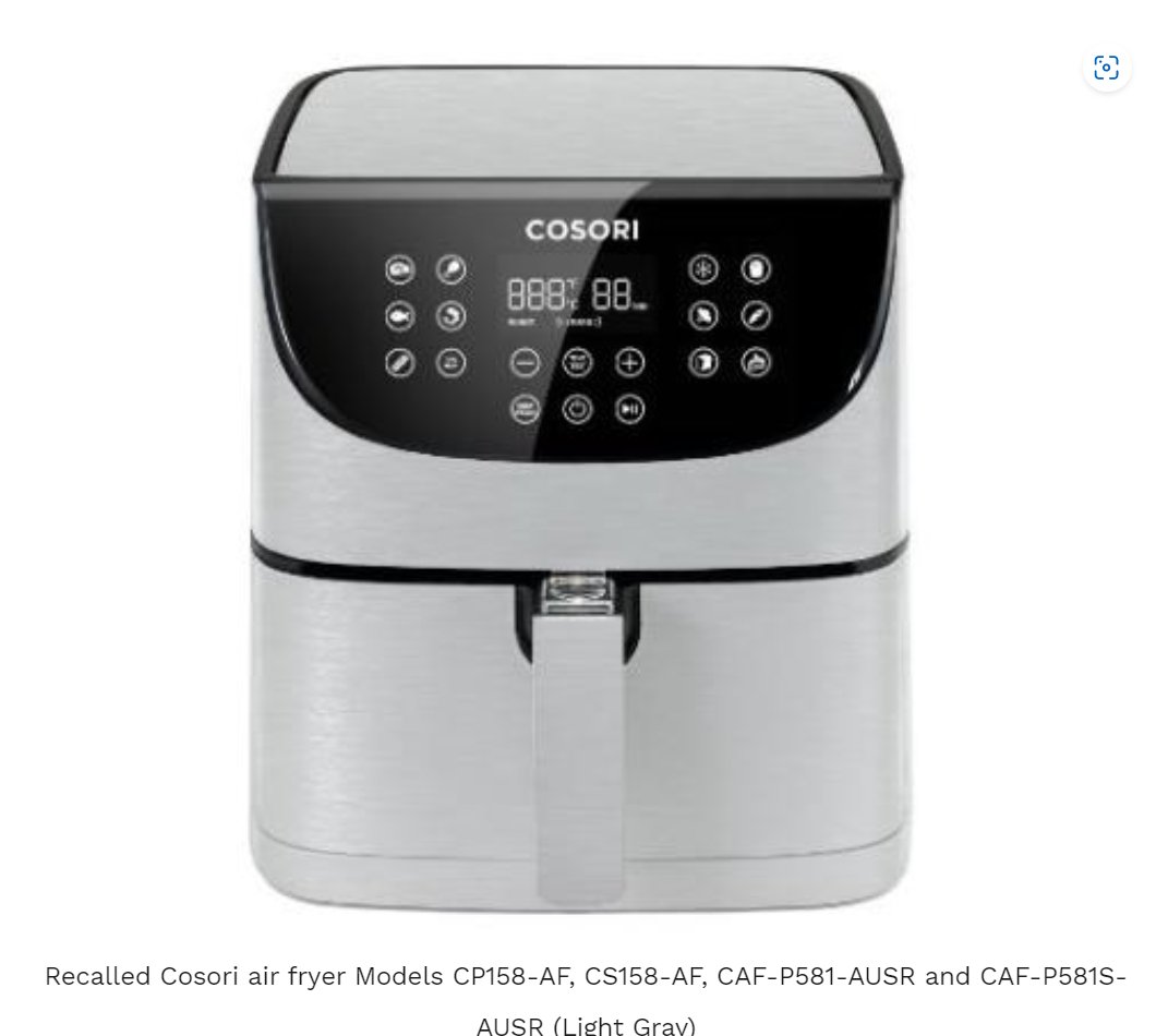 Cosori Air Fryer Recall 2023: List of models being recalled, how to get replacement