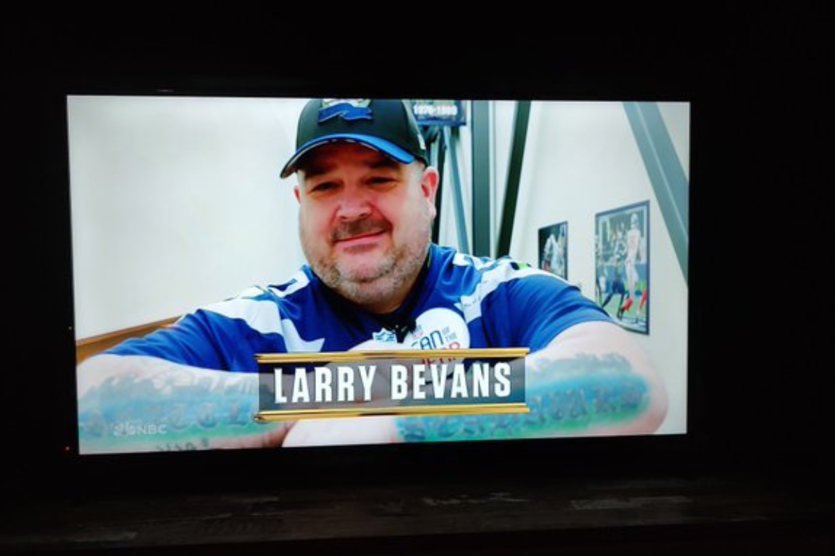 Who is Larry Bevans, Seattle Seahawks supporter named fan of the year at NFL Honors 2023?