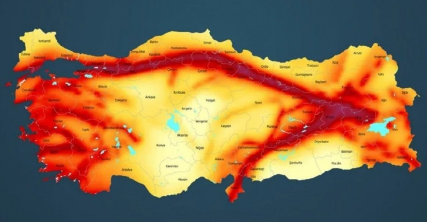 Turkey earthquake map Massive fault line between Kahramanmaraş and