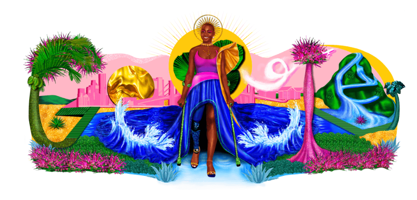 Meet Mama Cax, Black amputee model celebrated by Google Doodles on Black History Month