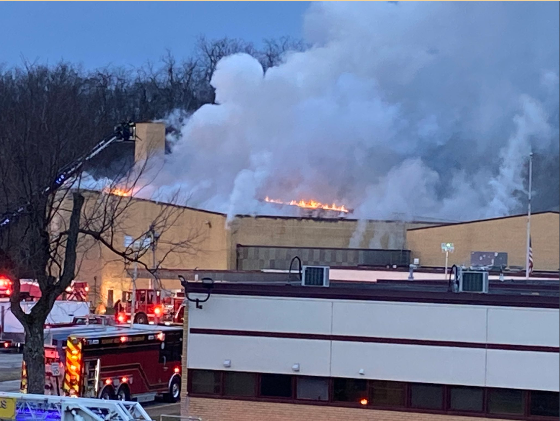 Elizabeth Forward High School fire: Multiple crews battle four-alarm blaze in Pennsylvania school building