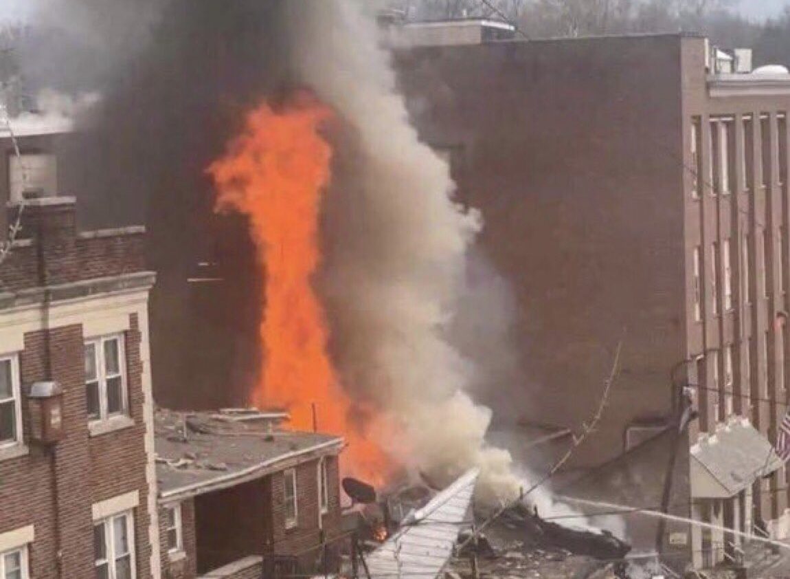RM Palmer Company chocolate factory explosion: At least six hospitalized in West Reading, Pennsylvania, videos of fire circulate on Twitter