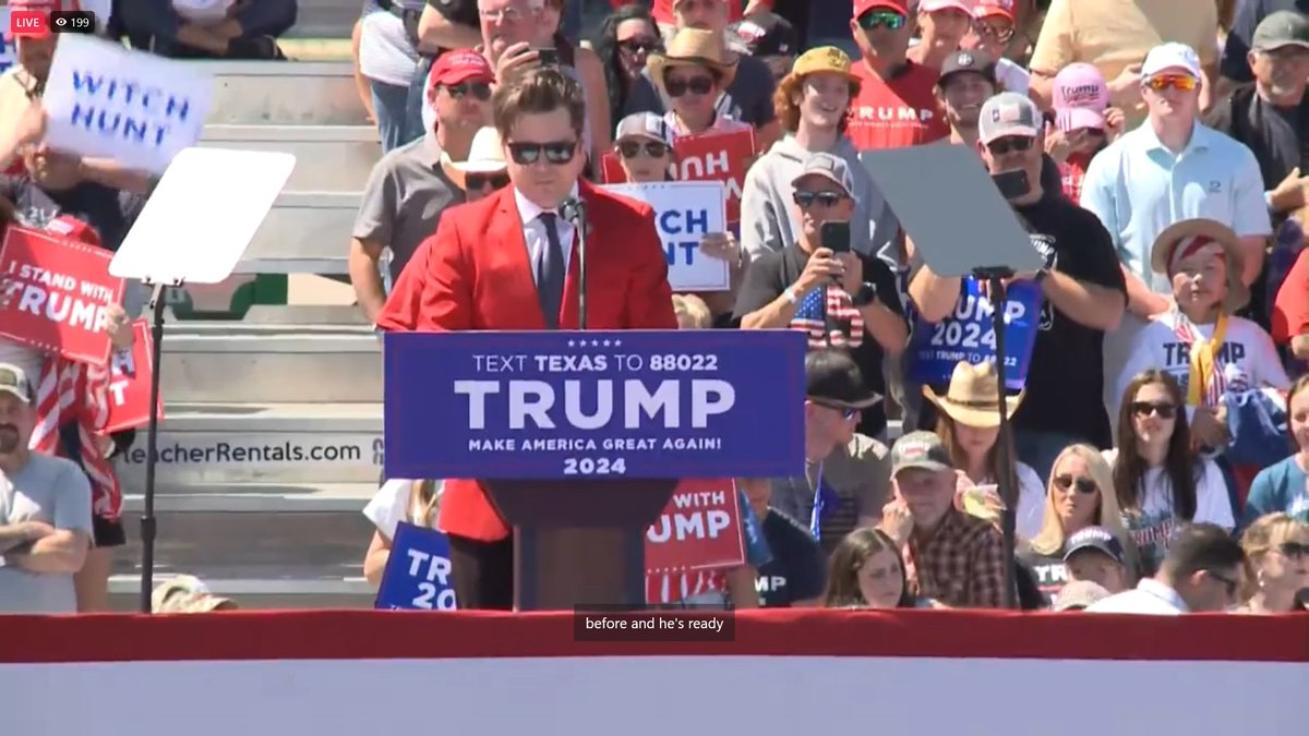 Matt Gaetz trolled for wearing red ‘clown’ suit at Donald Trump Waco rally, Florida politician calls out Ron DeSantis and Ted Cruz