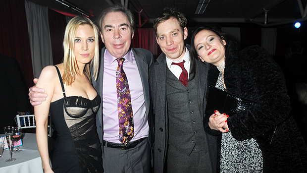 Andrew Lloyd Webber family: Wives Sarah Hugill, Sarah Brightman, Madeleine Gurdon and children