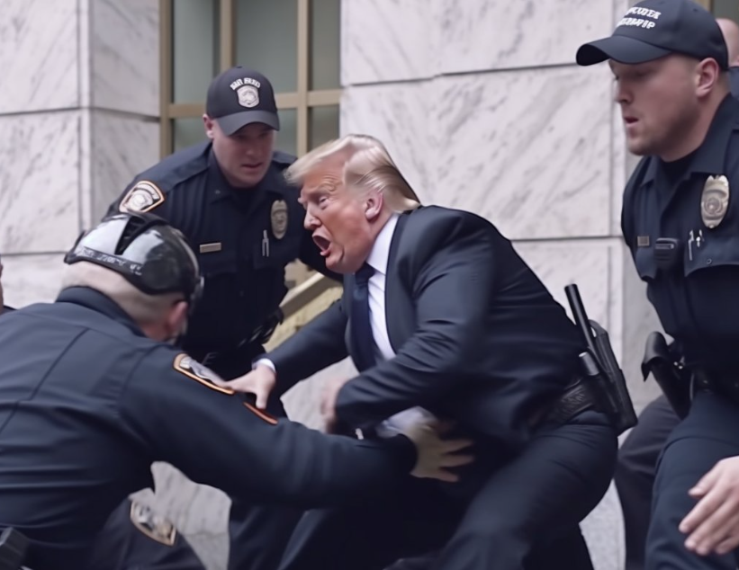 Fake Trump arrest AI photos go viral on Twitter after former president’s claim of getting apprehended