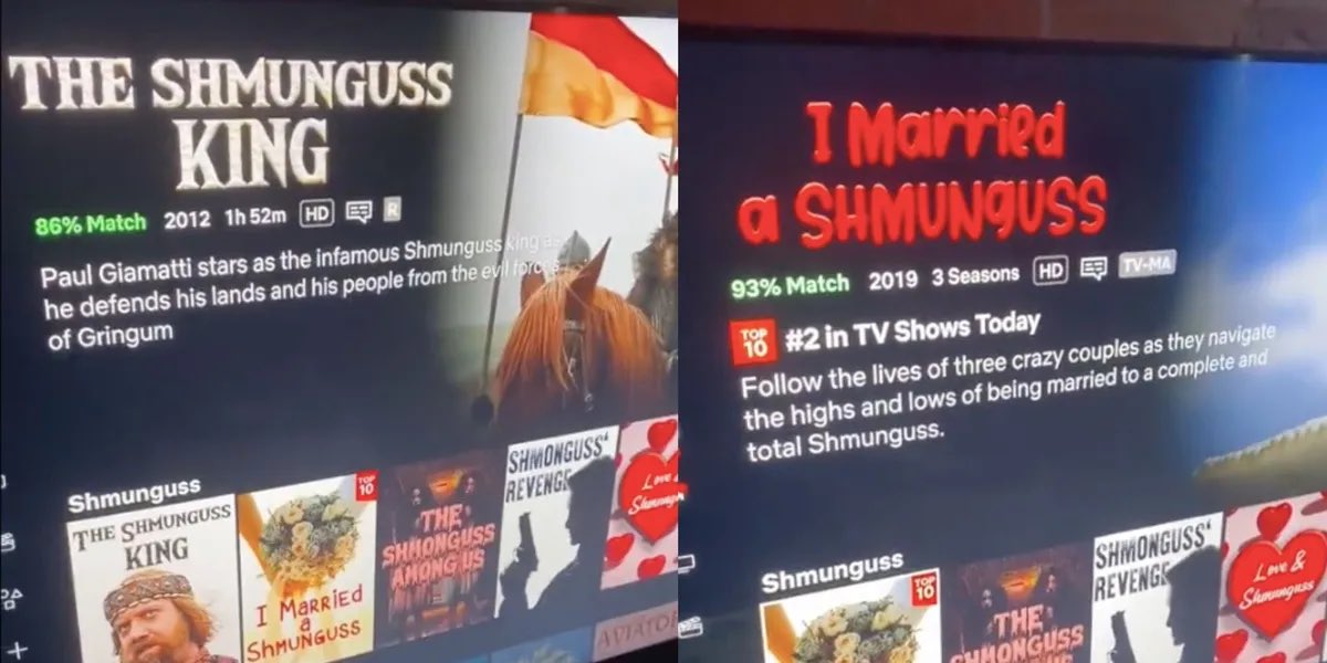 What is ‘Shmunguss’ on Netflix? TikToker goes viral after finding new category on streaming site