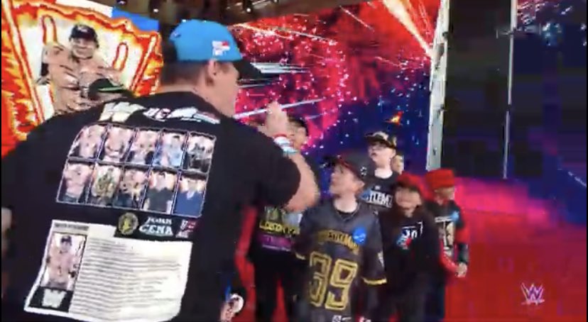 ‘Bald’ John Cena makes WrestleMania 39 entry with Make a Wish kids, loses to Austin Theory in a shocker: Watch
