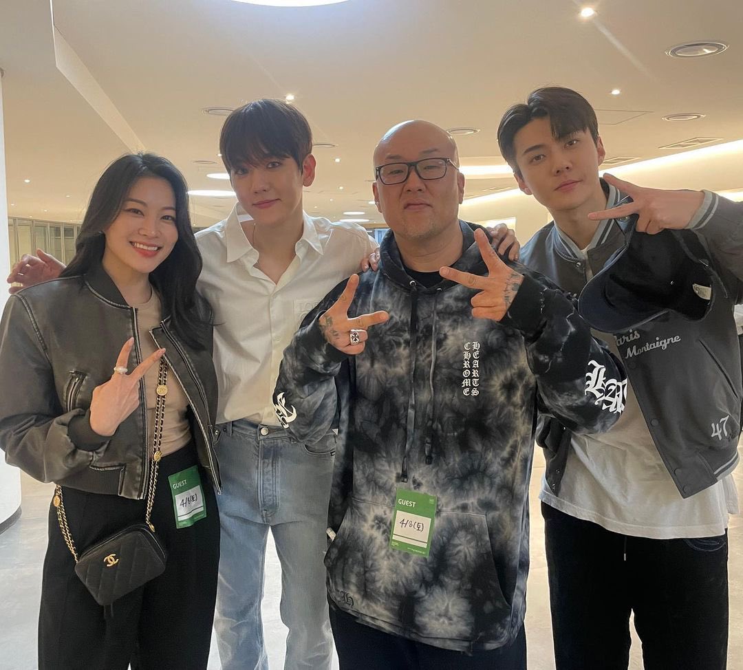 Arden Cho in South Korea? Teen Wolf star’s picture with Baekhyun, T1ny and Sehun at Exo fan meeting goes viral