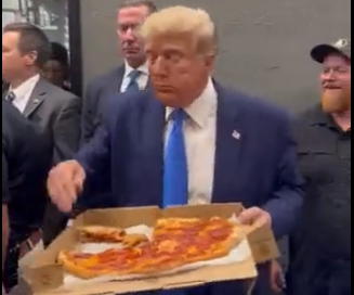 Trump civil fraud case: 12 pizza boxes delivered to Manhattan court during trial